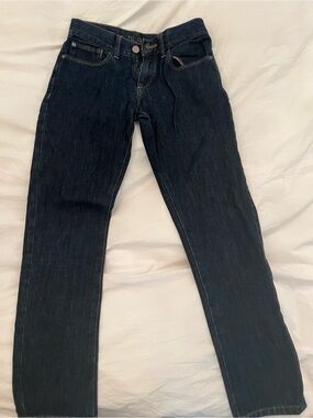 DL1961 Kids Dark Blue Straight-Leg Jeans